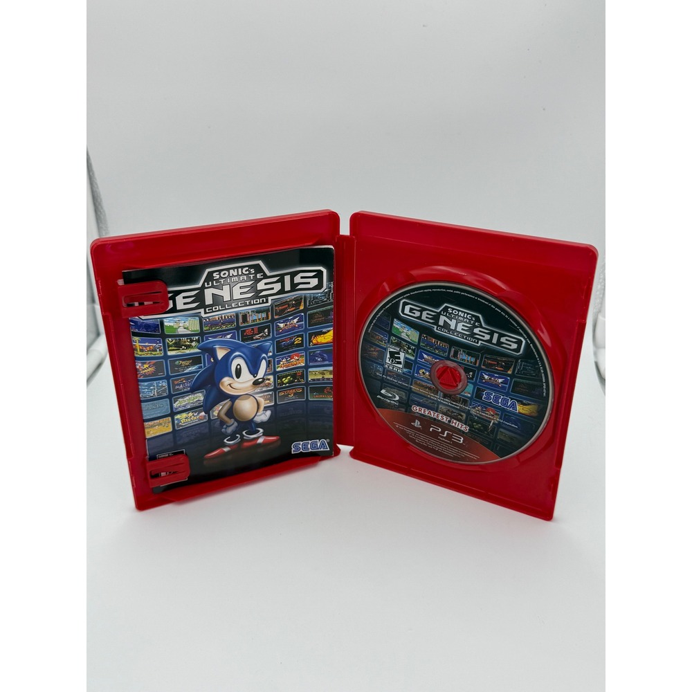 Sonic's Ultimate Genesis Collection (Sony PlayStation 3, 2009) Complete Tested